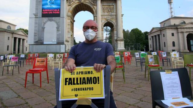 Il coraggio di Paolo: in sciopero della fame contro le multe ai ristoratori milanesi 