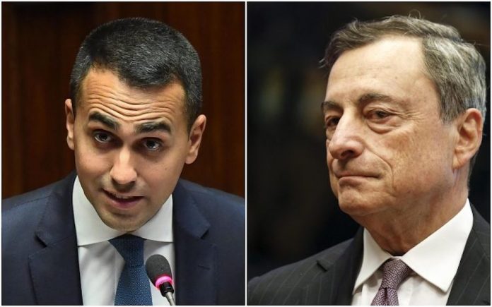 Un M5S al servizio dell'Ue: Di Maio incontra (lontano da tutti) Mario Draghi