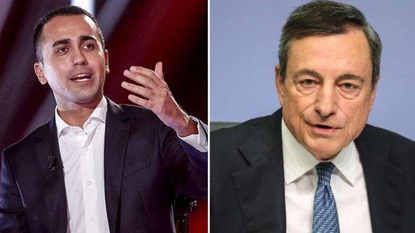 Un M5S al servizio dell'Ue: Di Maio incontra (lontano da tutti) Mario Draghi