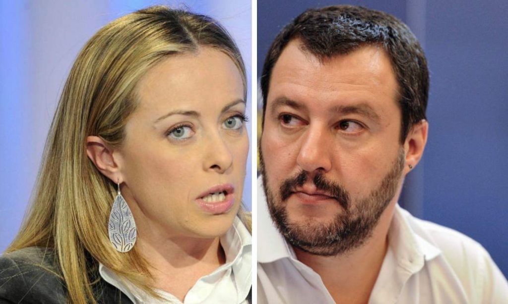 Lite a destra per la leadership: duro botta e risposta tra Salvini e Meloni