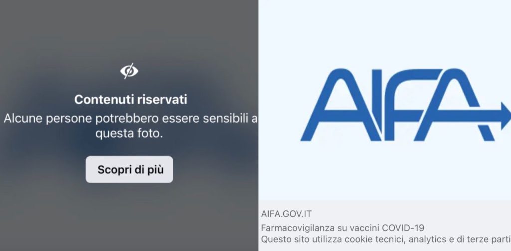 Pioggia di ban sul gruppo "Danni Collaterali". Oscurati foto e link dell'Aifa