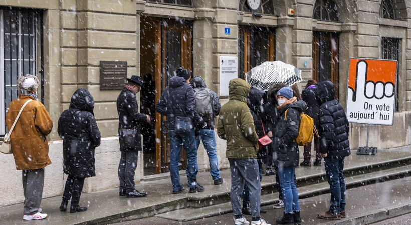 El referéndum real en Suiza