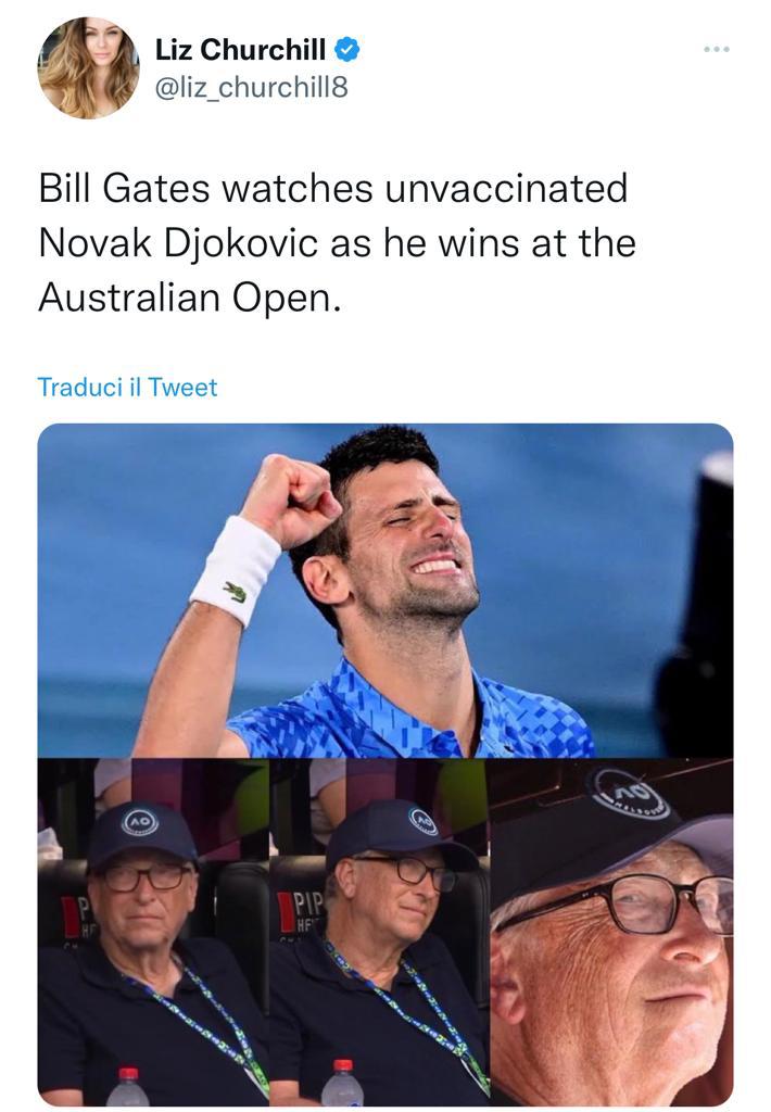 Reazioni Djokovic vaccino vittoria Australian Open 