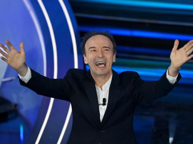 porro contro benigni sanremo