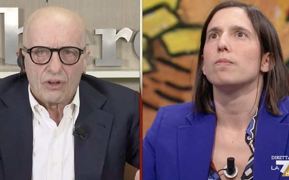 sallusti schlein dimartedì la7