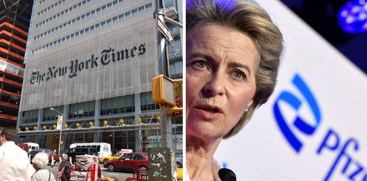 New York Times von der Leyen