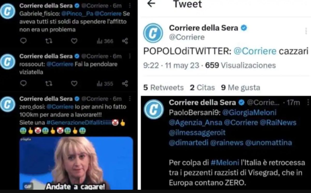 insulti odio twitter corriere