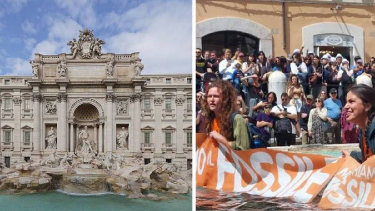 Fontana di Trevi ecoteppisti