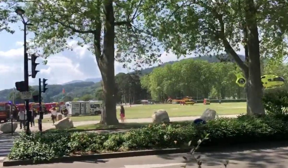 chi è attentatore annecy video