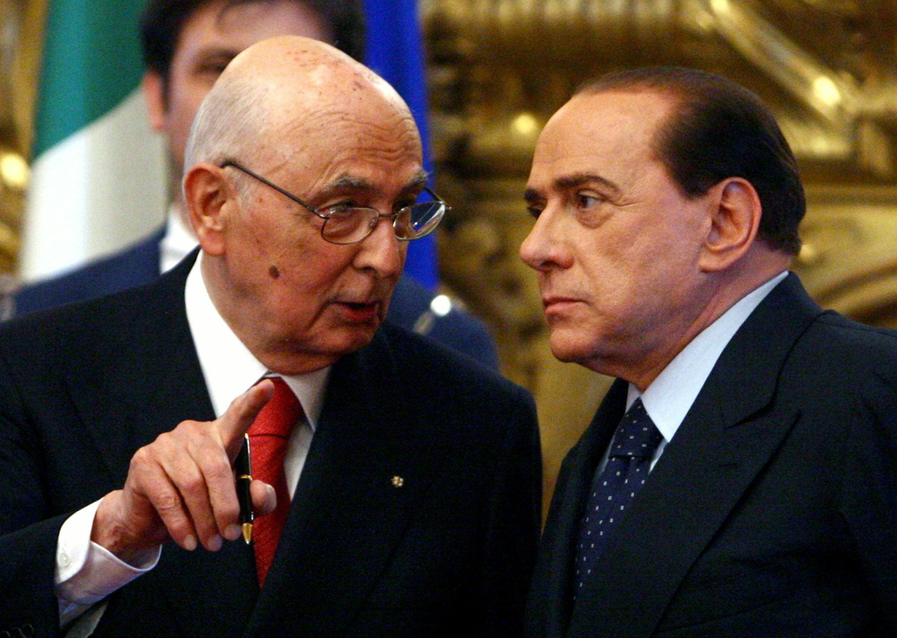 berlusconi napolitano 2011