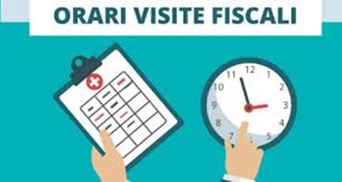 visita fiscale cambia orario