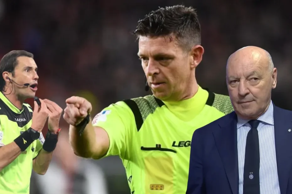 Gianluca Rocchi designatore arbitri autosospeso indagato frode sportiva bussava vetro sala VAR Lissone