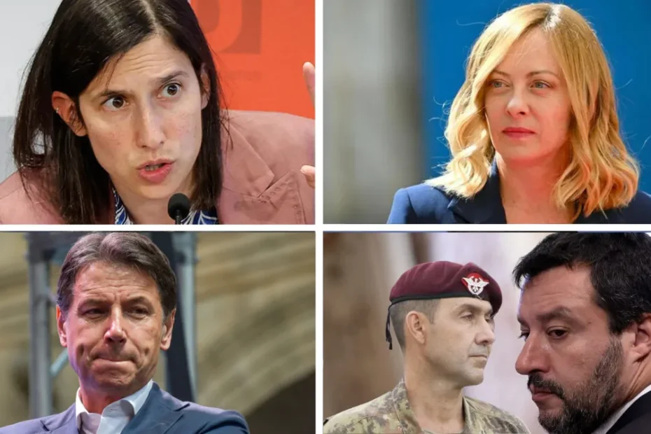 grafico delle intenzioni di voto nel sondaggio swg vannacci lega