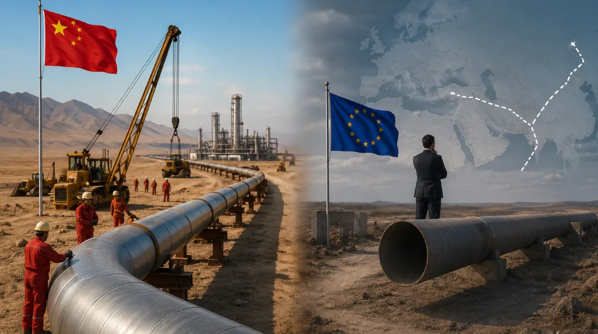 Giacimento di gas Galkynysh Turkmenistan nel deserto della provincia di Mary quarta fase di sviluppo 2026
