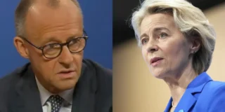 Merz attacca l’UE davanti alle élite mondiali: “Crescita zero e troppa burocrazia”